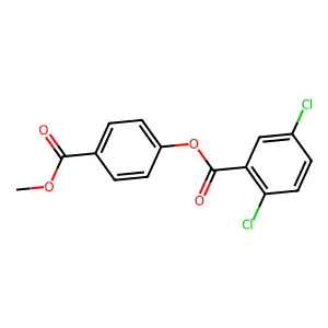 4-(Methoxycarbonyl)phenyl 2,5-dichlorobenzoate structure