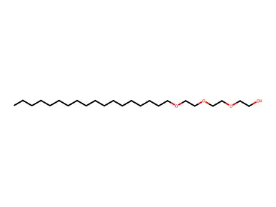 Octadecyltriglycol structure