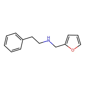 Furan-2-ylmethyl-phenethyl-amine structure