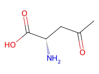 2-氨基-4-氧代戊酸 structure
