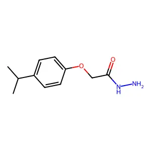 2-(4-异丙基苯氧基)乙酰肼 structure