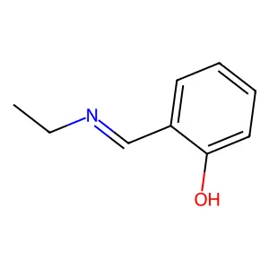Phenol, 2-[(ethylimino)methyl]- structure
