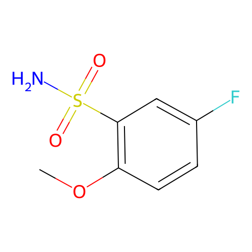 5-Fluoro-2-methoxybenzenesulfonamide structure
