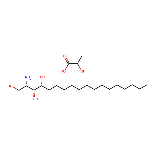 Phytosphingosine lactate structure