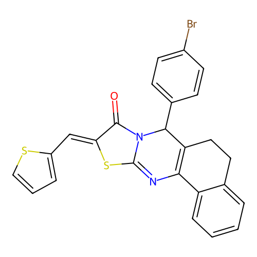 C25H17BrN2OS2 structure
