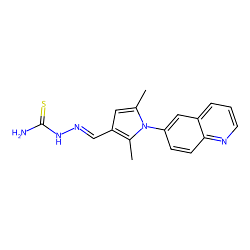 C17H17N5S structure
