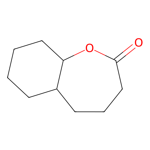 1-Benzoxepin-2(3H)-one, octahydro- structure