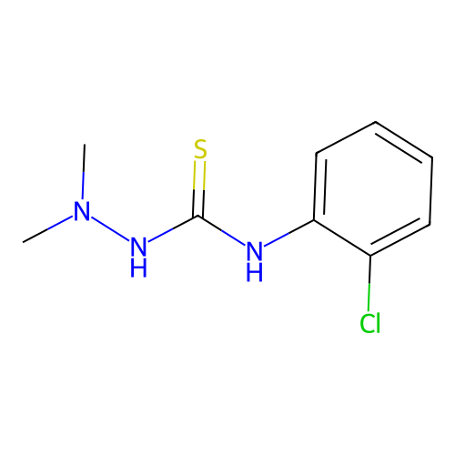 N-(2-chlorophenyl)-2,2-dimethylhydrazinecarbothioamide structure