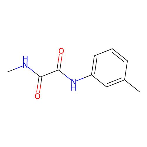 N-methyl-N'-(3-methylphenyl)ethanediamide structure