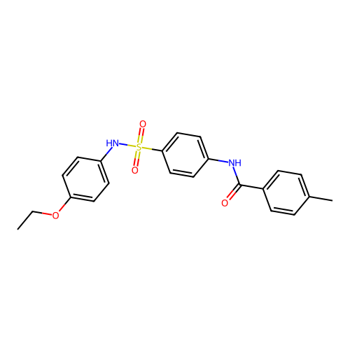 N-[4-[(4-ethoxyphenyl)sulfamoyl]phenyl]-4-methylbenzamide structure