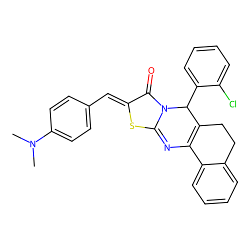 C29H24ClN3OS structure