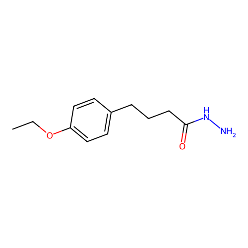 4-(4-Ethoxyphenyl)butanehydrazide structure