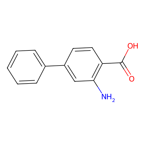 3-Amino-[1,1'-biphenyl]-4-carboxylic acid structure