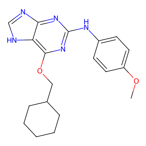 O6-Cyclohexylmethylguanine deriv. 26 structure