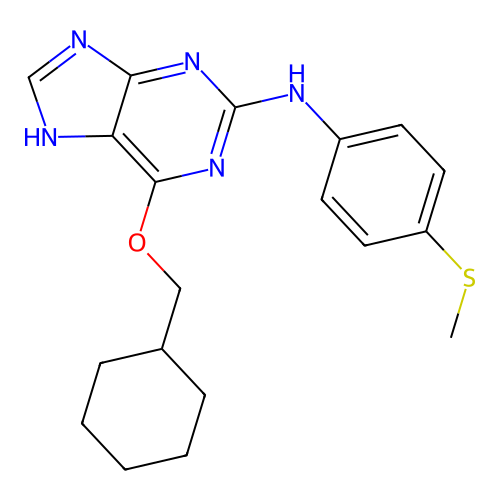O6-Cyclohexylmethylguanine deriv. 27 structure