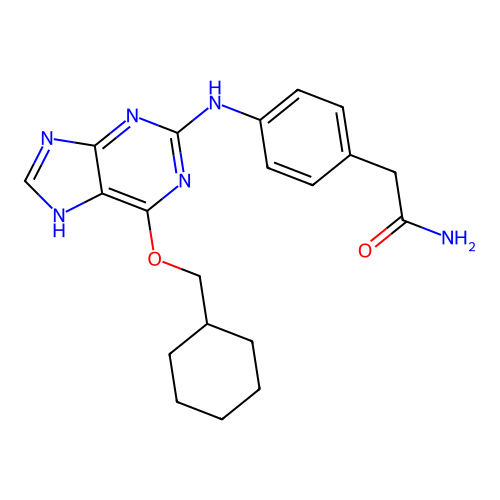 O6-Cyclohexylmethylguanine deriv. 41 structure