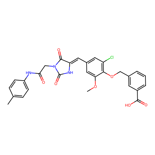 CAS 444783-99-7 - C28H24ClN3O7 structure