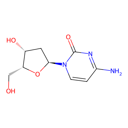 2'-Deoxy-a-cytidine structure