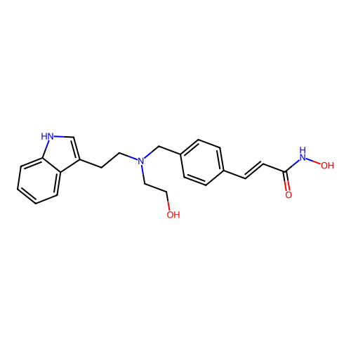 Dacinostat structure