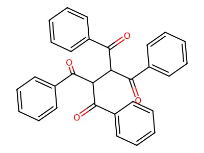 2,3-Dibenzoyl-1,4-diphenyl-1,4-butanedione structure