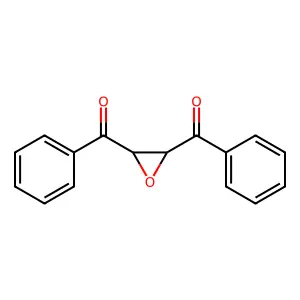 (Oxirane-2,3-diyl)bis(phenylmethanone) structure