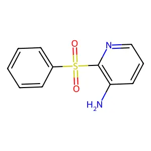 2-(Phenylsulfonyl)-3-pyridinamine structure