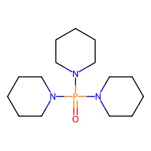 Tripiperidinephosphine oxide structure