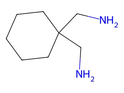 [1-(Aminomethyl)cyclohexyl]methanamine structure