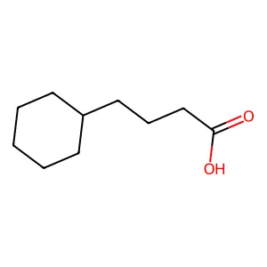 Cyclohexanebutanoic acid structure
