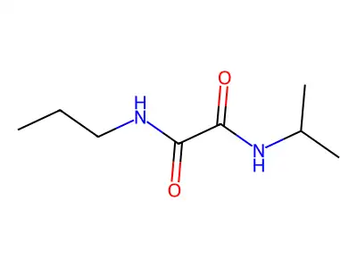 N-(propan-2-yl)-N'-propylethanediamide structure