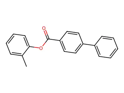 2-Methylphenyl [1,1'-biphenyl]-4-carboxylate structure