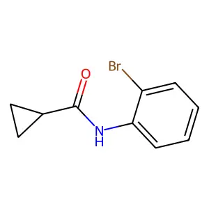 N-(2-Bromophenyl)cyclopropanecarboxamide structure