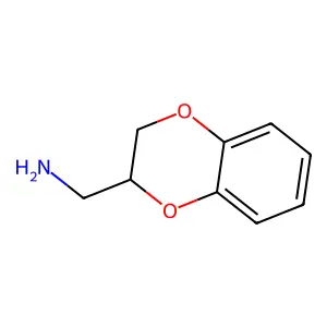 2-Aminomethyl-1,4-benzodioxane structure