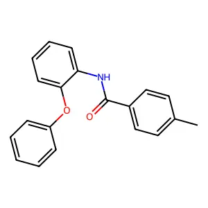 4-methyl-N-(2-phenoxyphenyl)benzamide structure