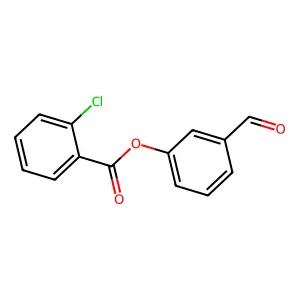 3-Formylphenyl 2-chlorobenzoate structure