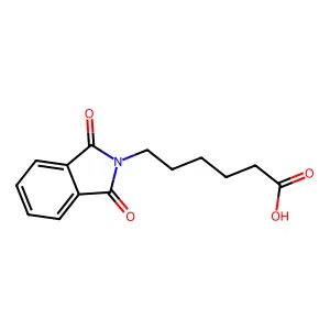 1,3-二氢-1,3-二氧代-2H-异吲哚-2-己酸 structure