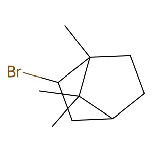 Bornyl bromide structure