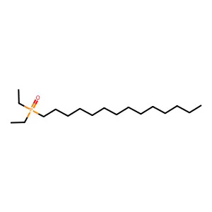Phosphine oxide, diethyltetradecyl- structure