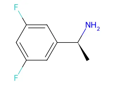 (RS)-1-(3,5-Difluorophenyl)ethylamine structure