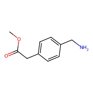 Methyl 4-aminomethylphenylacetate structure