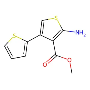 Methyl 2-amino-4-(thiophen-2-yl)thiophene-3-carboxylate structure