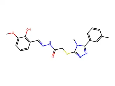 CAS 444932-32-5 - C20H21N5O3S structure