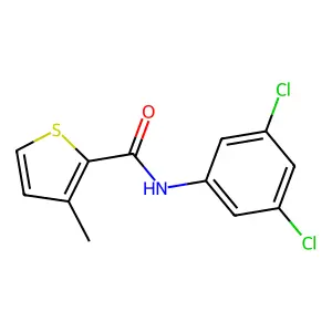 N-(3,5-dichlorophenyl)-3-methylthiophene-2-carboxamide structure
