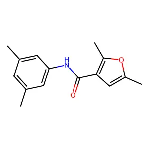 N-(3,5-dimethylphenyl)-2,5-dimethylfuran-3-carboxamide structure
