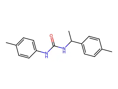 1-(4-Methylphenyl)-3-[1-(4-methylphenyl)ethyl]urea structure