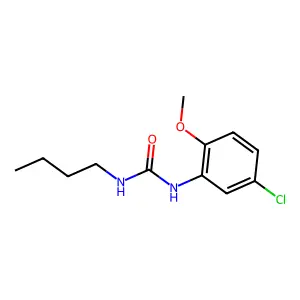 1-Butyl-3-(5-chloro-2-methoxyphenyl)urea structure