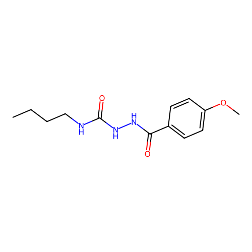 1-Butyl-3-[(4-methoxybenzoyl)amino]urea structure