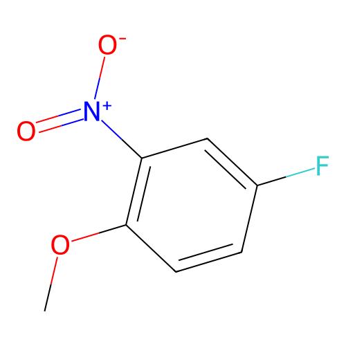 4-Fluoro-2-nitroanisole structure