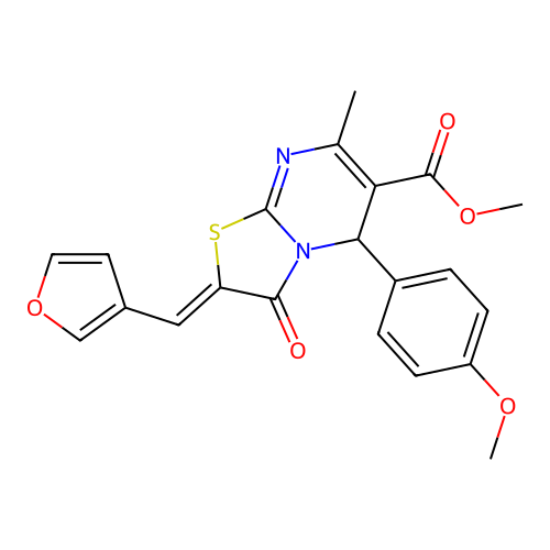 CAS 445025-50-3 - C21H18N2O5S structure