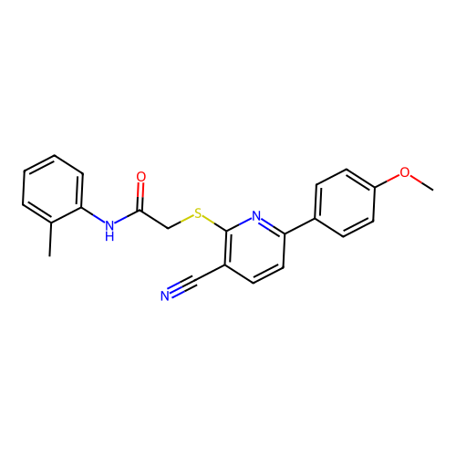 C22H19N3O2S structure
